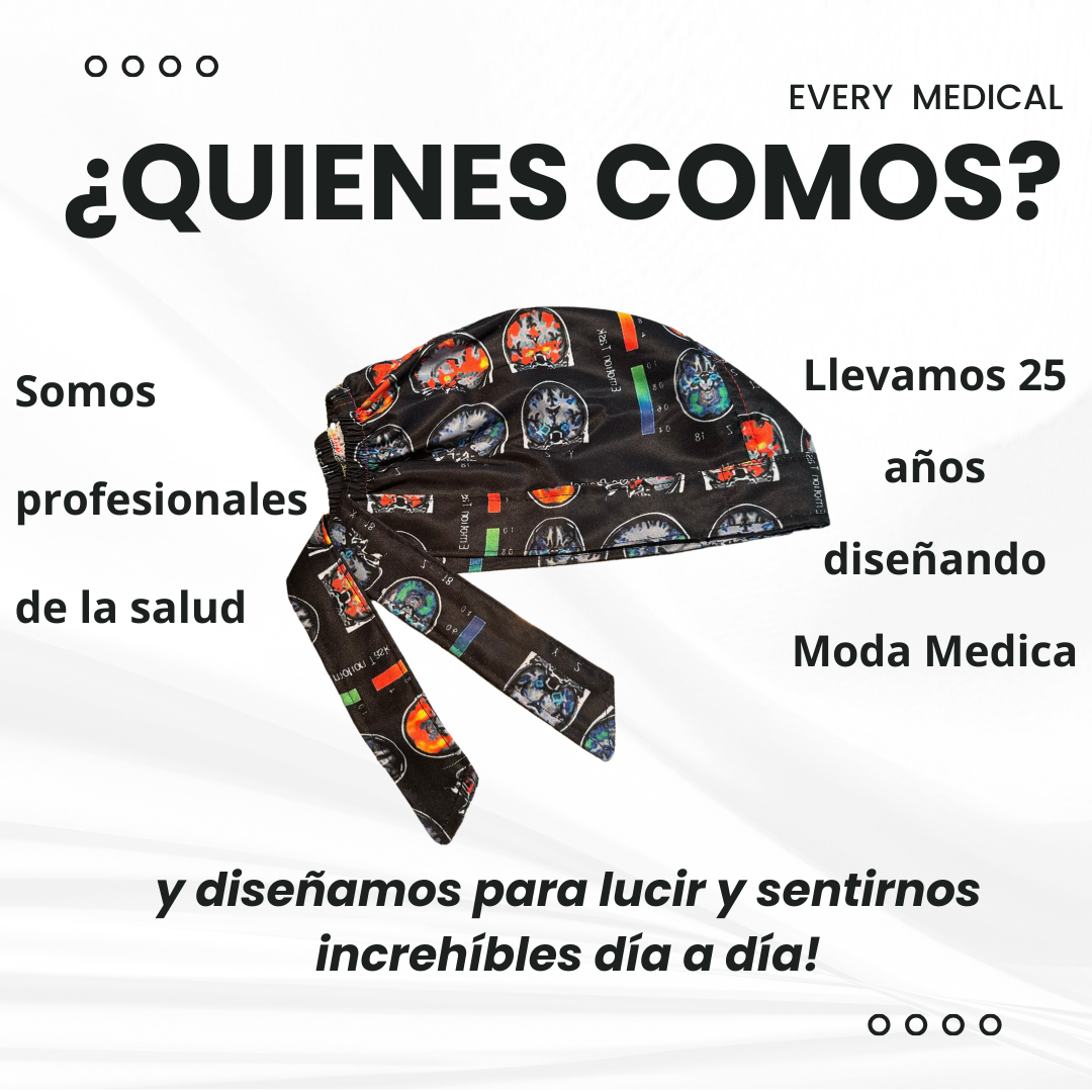 Gorro Quirúrgico - Noche Estrellada - Antifluido - Antisudor