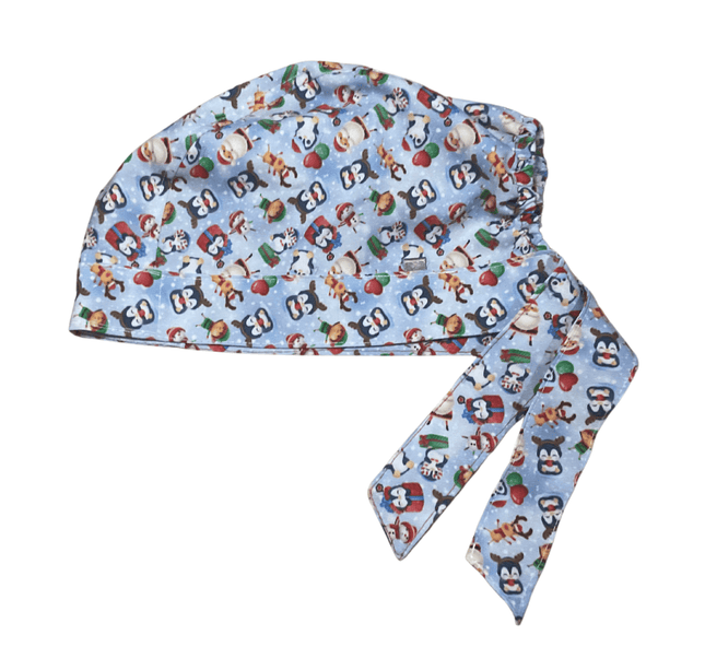 Gorro Medico Quirúrgico Navidad Pingüinos - Antifluidos - Every Medical -  Dr. Gorrito