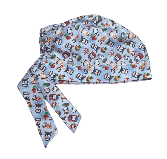 Gorro Medico Quirúrgico Navidad Pingüinos - Antifluidos - Every Medical -  Dr. Gorrito