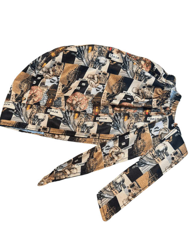 Gorro Medicoquirúrgico Anatomia Humana Vesalius Enfermeria - Every Medical -  Dr. Gorrito