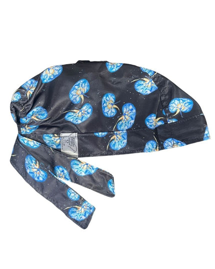 Gorro Medico Quirúrgico - Riñón - Nefrología - Negro 2