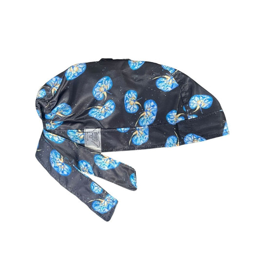 Gorro Medico Quirúrgico - Riñón - Nefrología - Negro 2