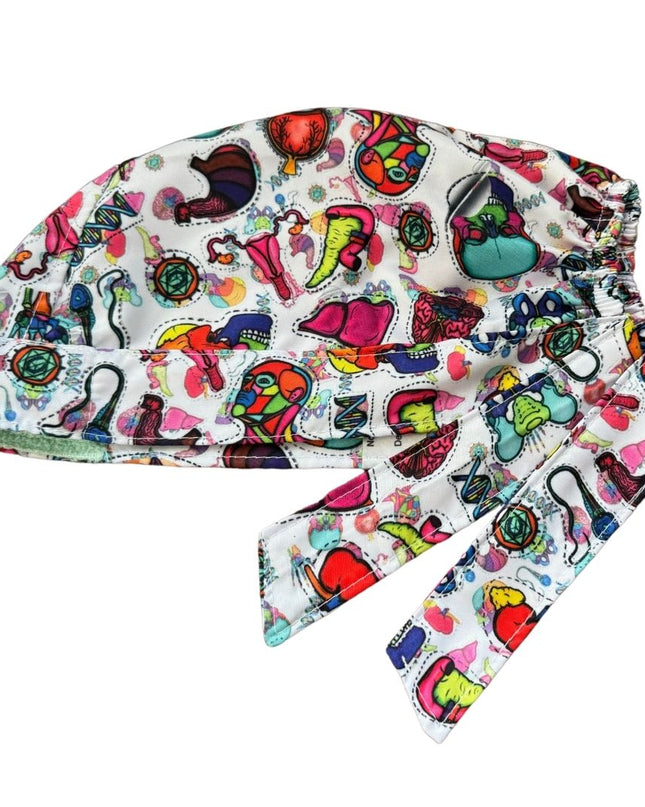 Gorro Medico Quirúrgico - Anatomía Humana - Vesalius - Enfermería
