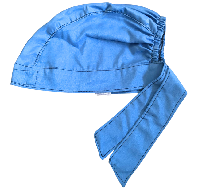 Gorro Medico Quirúrgico Verde Militar, azul turquesa