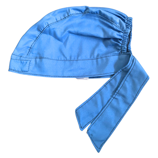 Gorro Medico Quirúrgico Verde Militar, azul turquesa