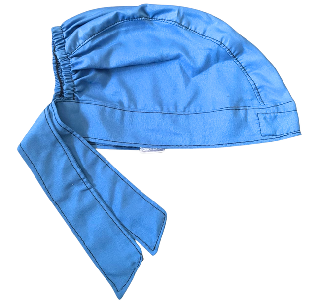 Gorro Medico Quirúrgico Verde Militar, azul turquesa