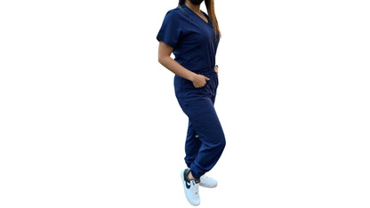 Uniforme Quirúrgico - Mujer - Azul Petroleo - Modelo Puebla