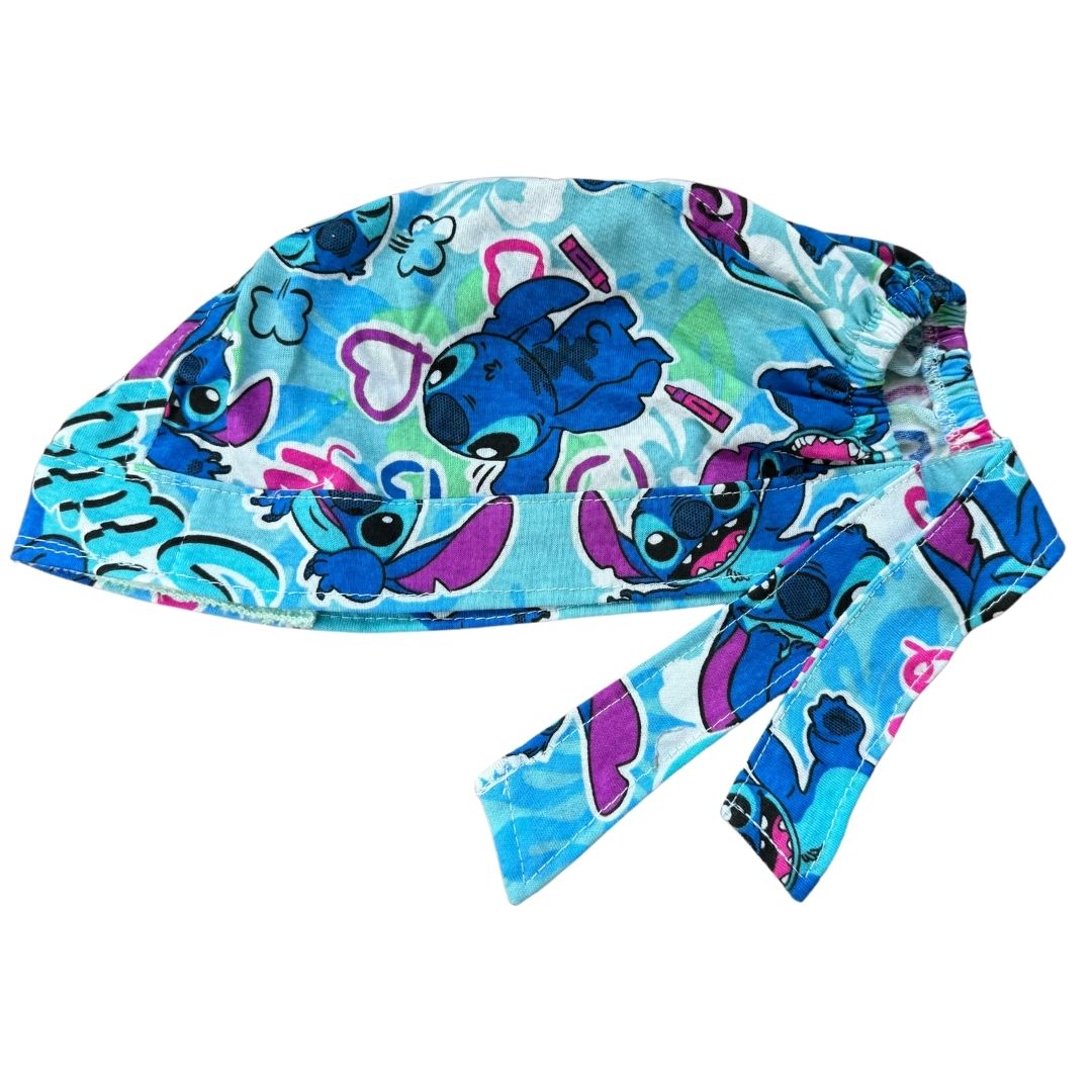 Gorro Quirúrgico - Estampado - Stitch - Antisudor