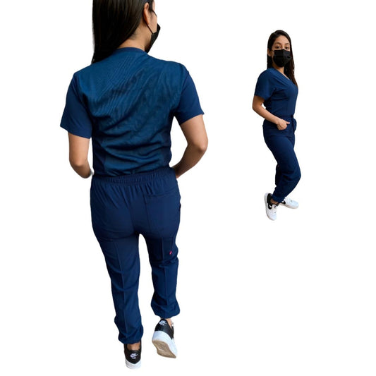 Uniforme Quirúrgico - Mujer - Azul Marino - Modelo Puebla