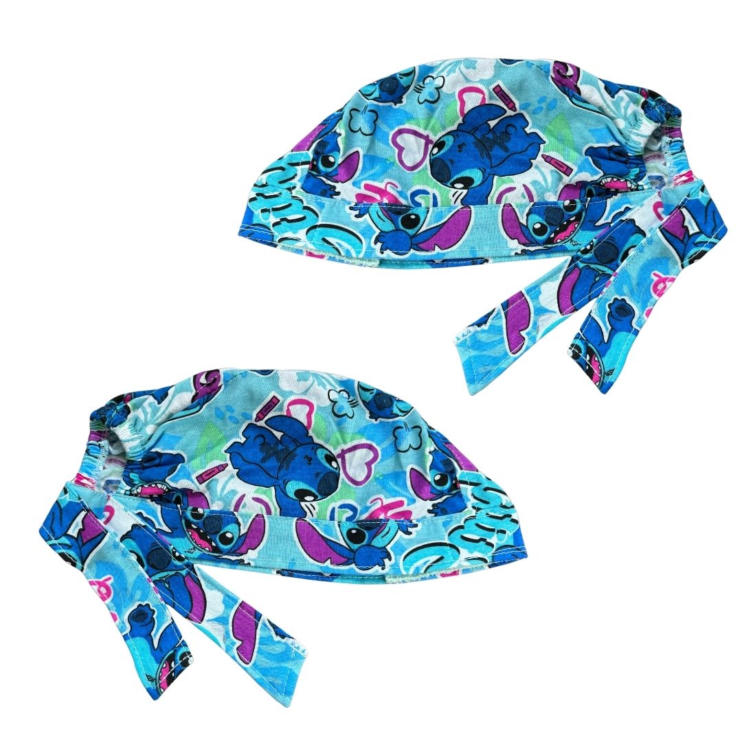 Gorro Quirúrgico - Estampado - Stitch - Antisudor