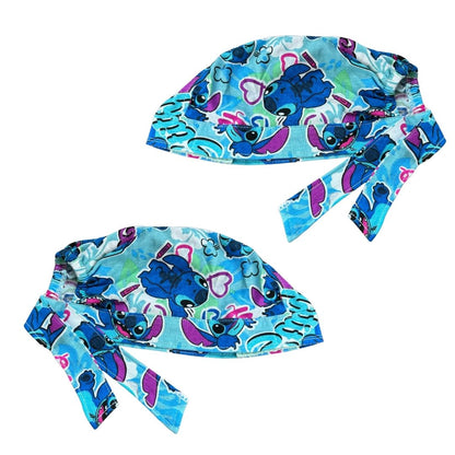 Gorro Quirúrgico - Estampado - Stitch - Antisudor