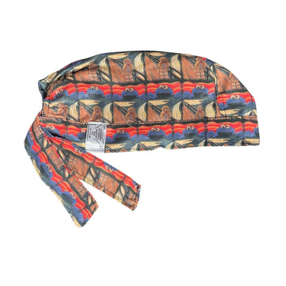 Gorro Medico Quirúrgico - Monstruo Come Galletas - Marrón - El grito