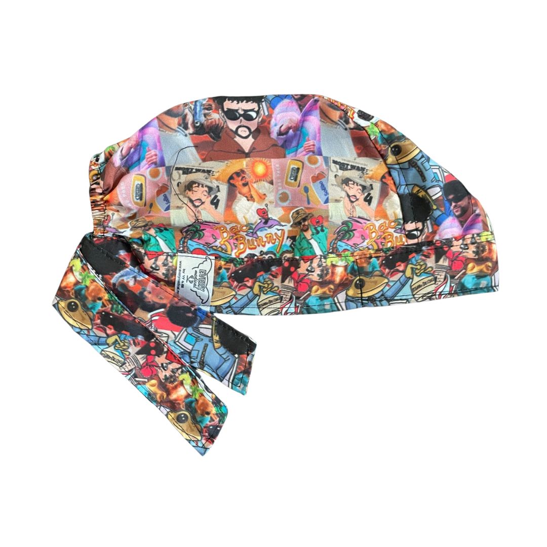 Gorro Medico Quirúrgico - Bad Bunny - COLORES