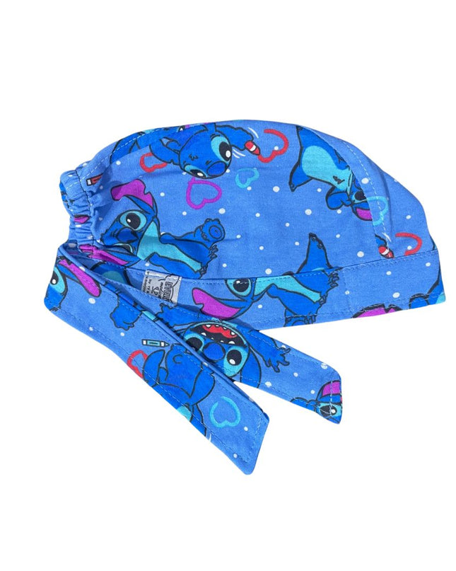 Gorro Quirúrgico - Estampado Stitch - Antifluido