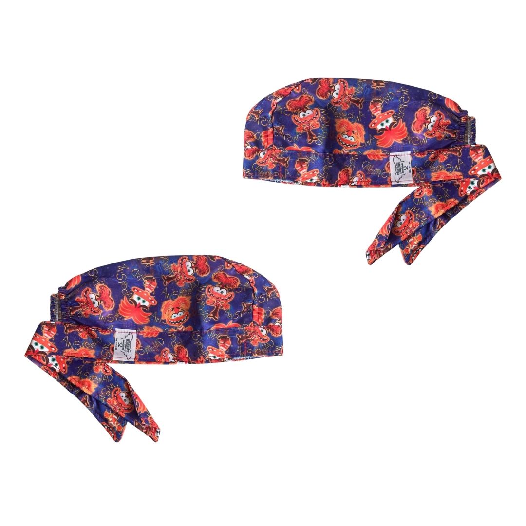 Gorro Medico Quirúrgico - Intensamente - Inside Out - Emociones - Ansiedad