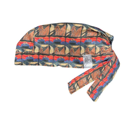 Gorro Medico Quirúrgico - Monstruo Come Galletas - Marrón - El grito