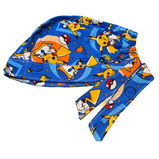Gorro Medico Quirúrgico Pokémon Antifudor