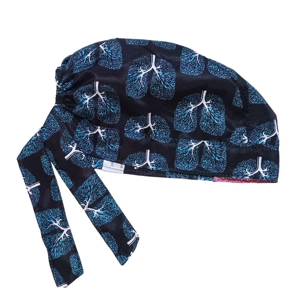 Gorro Quirúrgico Medico Neumologia - NEGRO