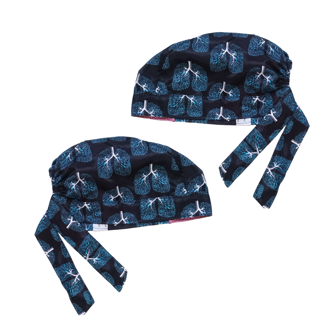 Gorro Quirúrgico Medico Neumologia - NEGRO