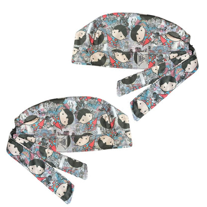 Gorro Quirúrgico - Superman - Gris