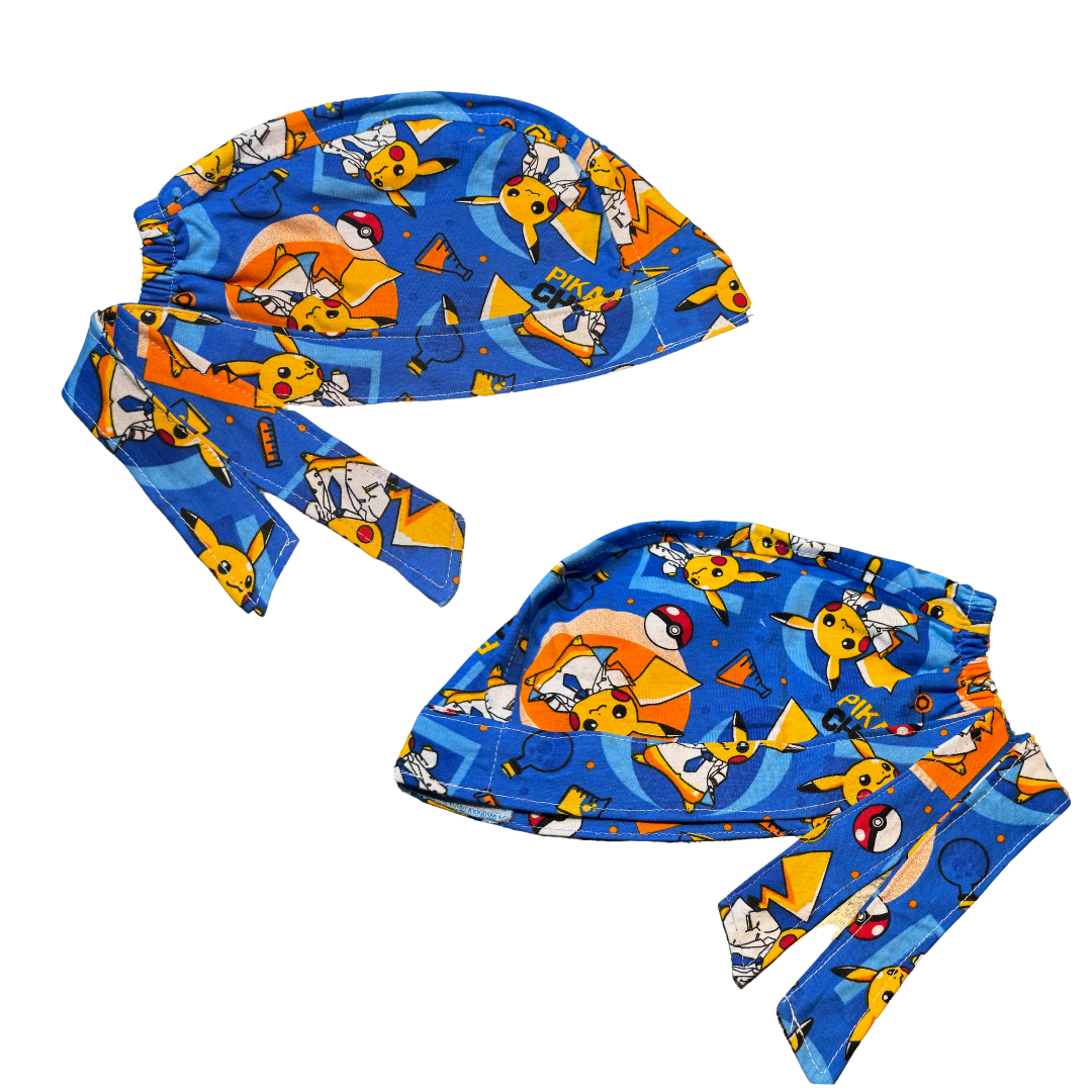 Gorro Medico Quirúrgico Pokémon Antifudor