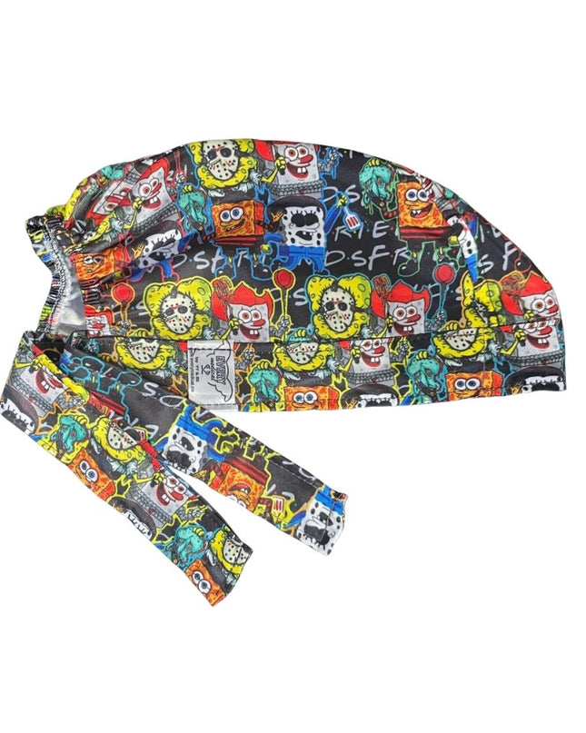 Gorro Medico Quirúrgico - Personajes De Terror - Halloween - Negro 5