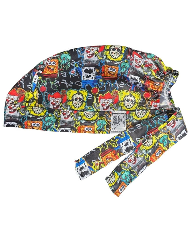 Gorro Medico Quirúrgico - Personajes De Terror - Halloween - Negro 5