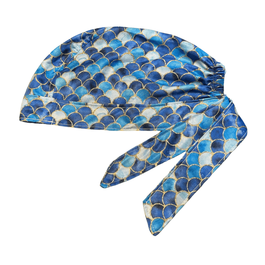 Gorro Medico. Quirúrgico Escamas Sirena Enfermería Hospital
