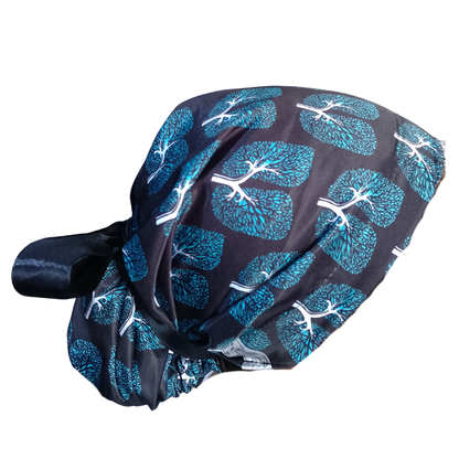 Gorro Quirúrgico Medico Neumologia - NEGRO LISTON