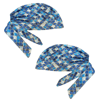 Gorro Medico. Quirúrgico Escamas Sirena Enfermería Hospital