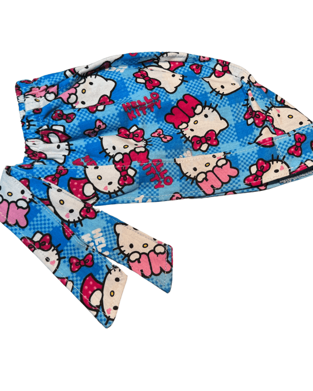Gorro Medico Quirúrgico Enfer Hello Kitty Azul 2 - Antisudor - Every Medical -  Dr. Gorrito