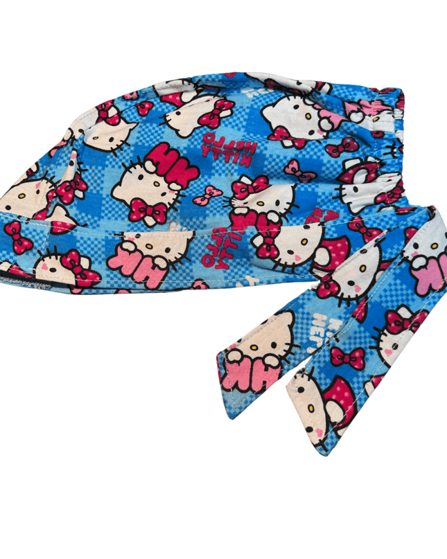 Gorro Medico Quirúrgico Enfer Hello Kitty Azul 2 - Antisudor - Every Medical -  Dr. Gorrito