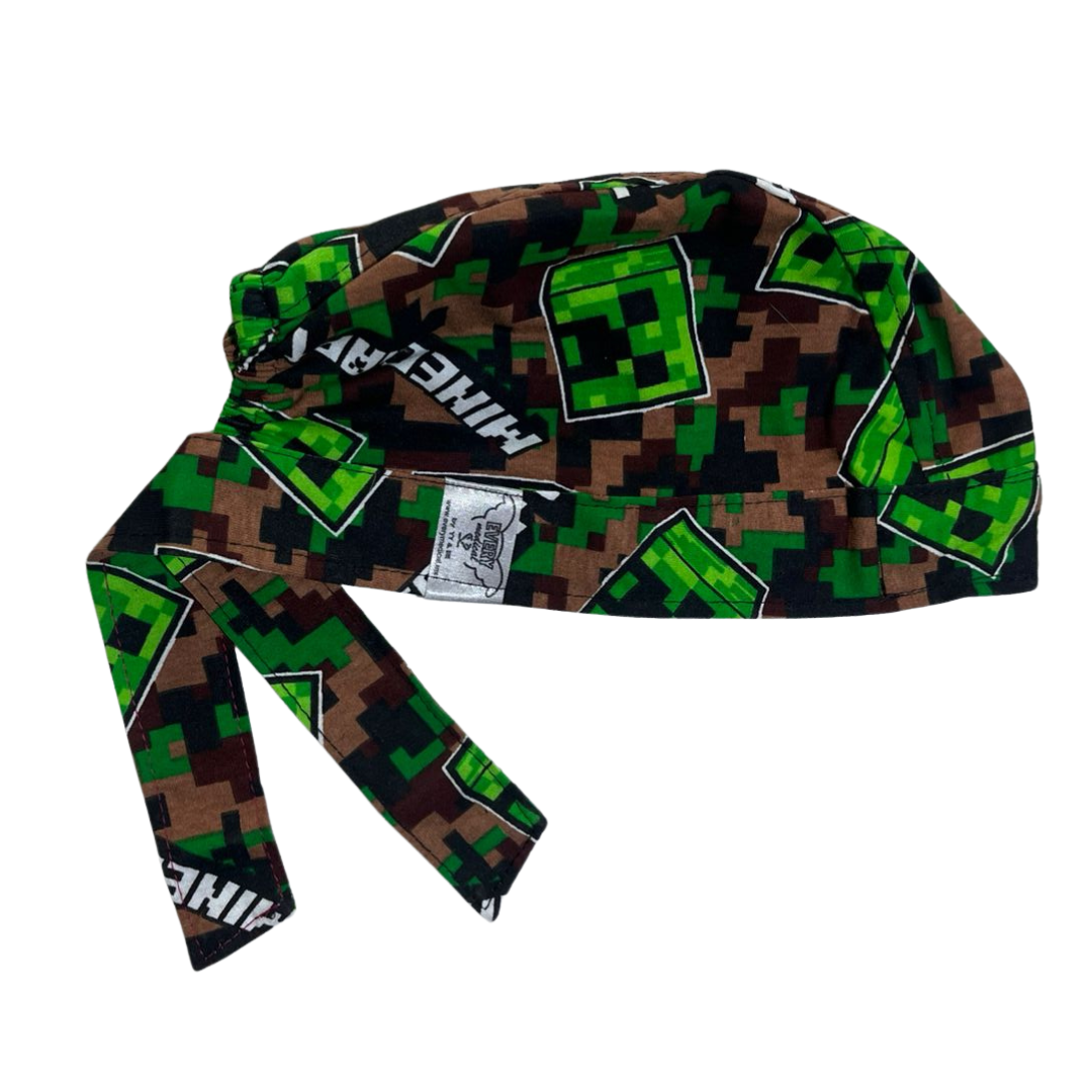 Gorro Medico Quirúrgico Minecraft Videojuego De Construcción