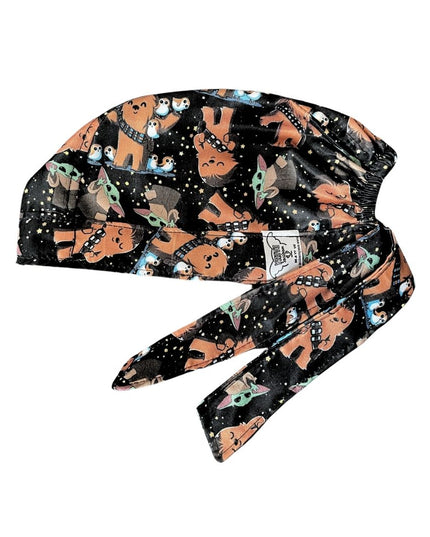 Gorro Medico Quirúrgico - Star Wars - Chewbacca - Negro2