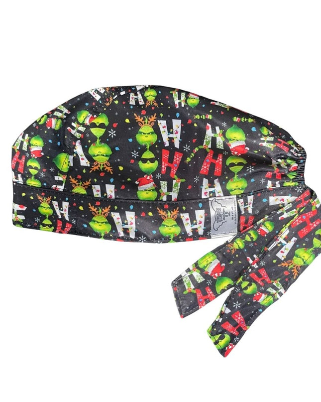 Gorro Medico Quirúrgico - It´s The Grinch - Navidad - Negro