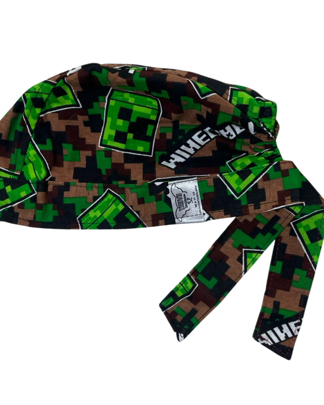 Gorro Medico Quirúrgico Minecraft Videojuego De Construcción
