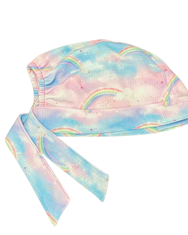Gorro Medico Quirúrgico Arcoíris Y Nubes- Antisudor - Every Medical -  Dr. Gorrito