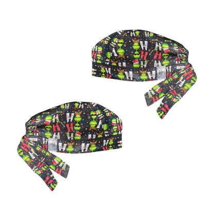 Gorro Medico Quirúrgico - It´s The Grinch - Navidad - Negro