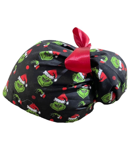 Gorro Quirúrgico Medico - Its The Grinch - Listón - Negro