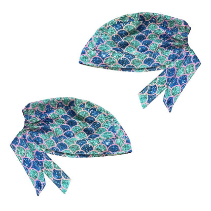 Gorro Quirúrgico - Escamas Sirena - Enfermería - Hospital