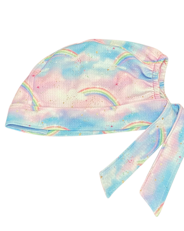 Gorro Medico Quirúrgico Arcoíris Y Nubes- Antisudor - Every Medical -  Dr. Gorrito