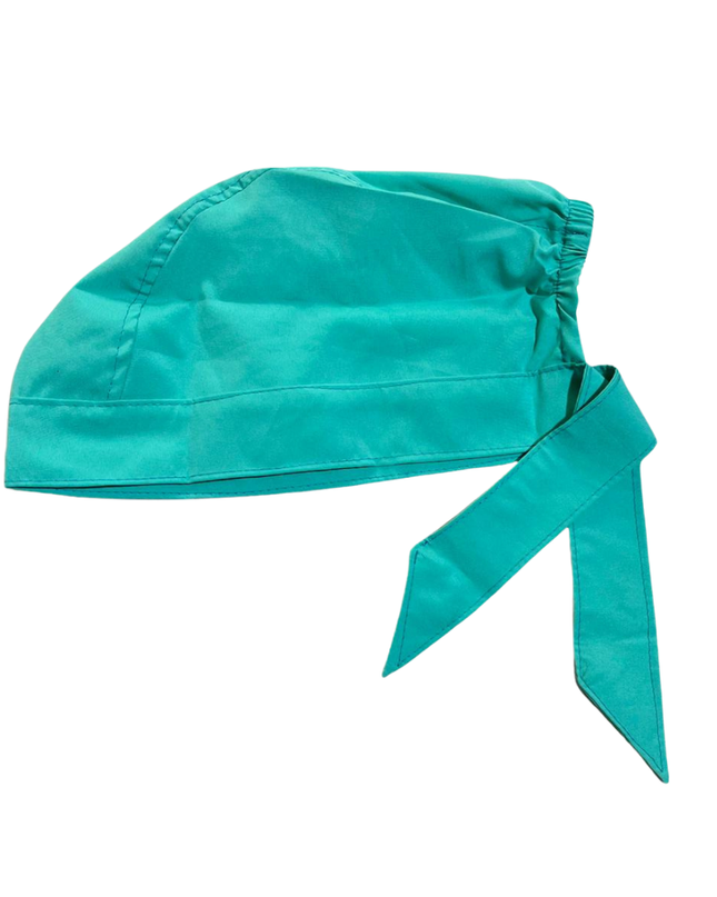 Gorro Medico Quirúrgico  VERDE azul  TIFFANY