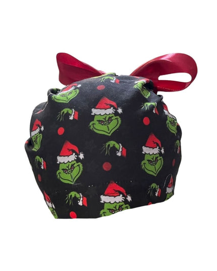 Gorro Quirúrgico Medico - Its The Grinch - Listón - Negro