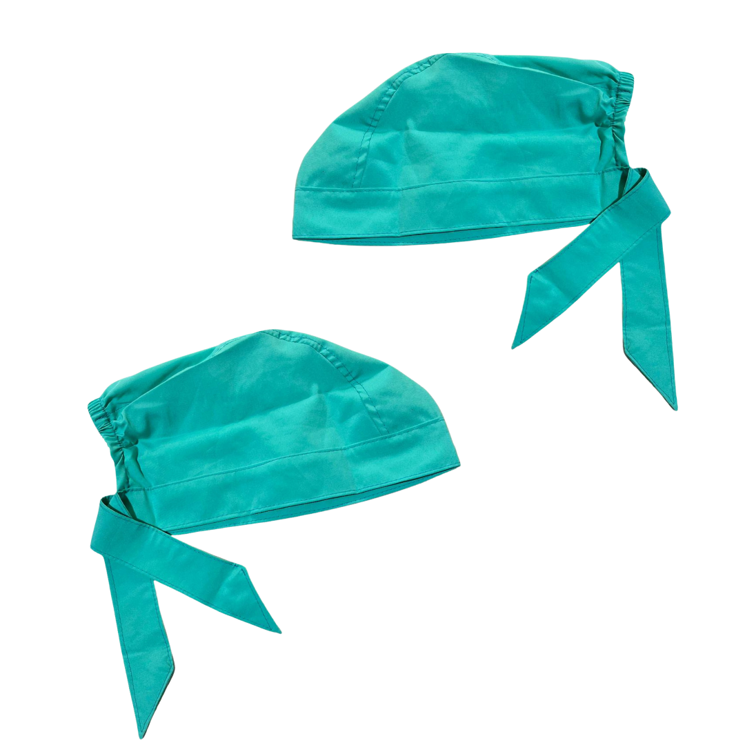 Gorro Medico Quirúrgico  VERDE azul  TIFFANY