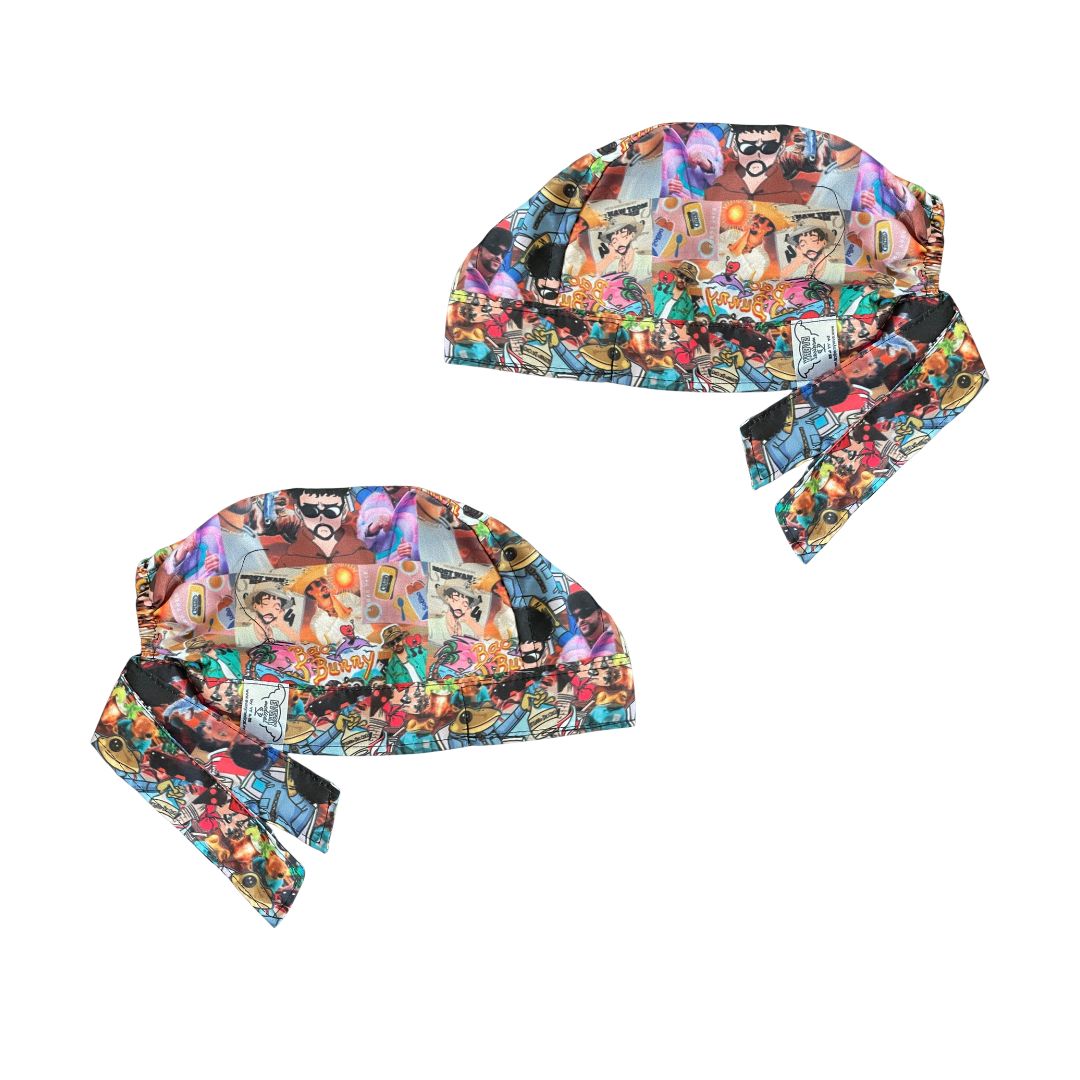 Gorro Medico Quirúrgico - Bad Bunny - COLORES