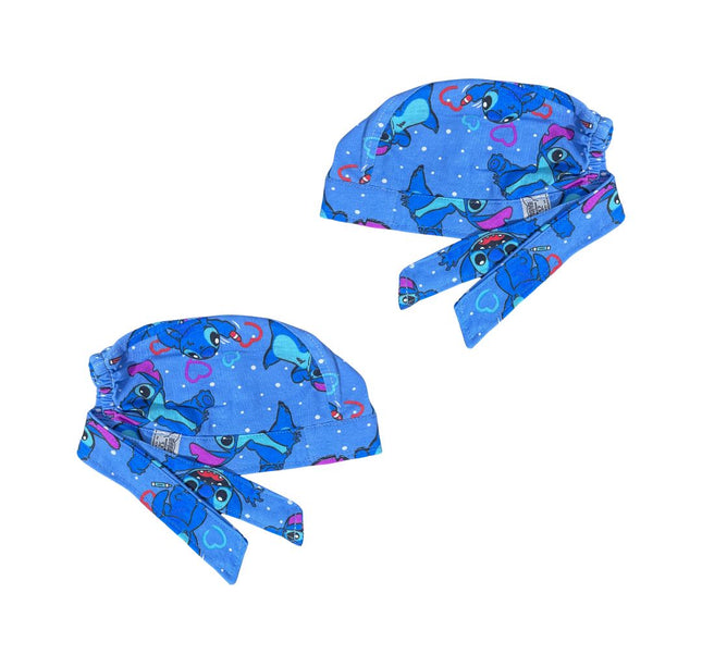 Gorro Quirúrgico - Estampado Stitch - Antifluido