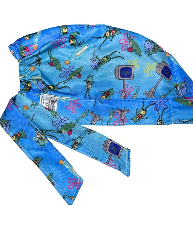 Gorro Medico Quirúrgico - Bob Esponja - Plankton - Every Medical -  Dr. Gorrito