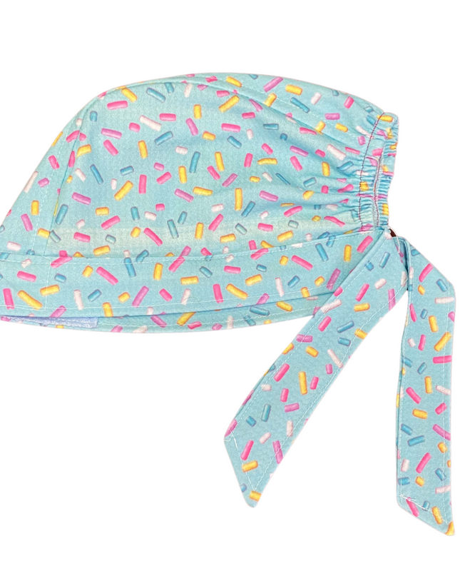 Gorro Medico Quirúrgico Chispas Reposteri - Antisudor, Cheff AZUL CLARO - Every Medical -  Dr. Gorrito