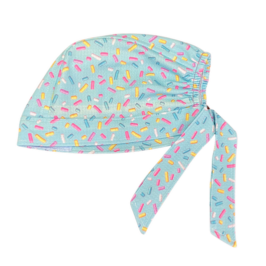 Gorro Medico Quirúrgico Chispas Reposteri - Antisudor, Cheff AZUL CLARO