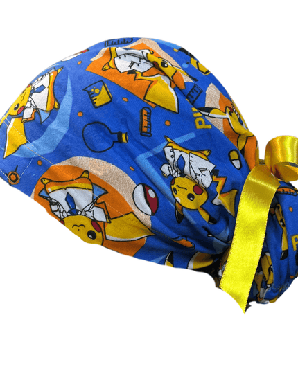 Gorro Medicoquirúrgico Pokémon Listones-antisudor Enfermeria - Every Medical -  Dr. Gorrito